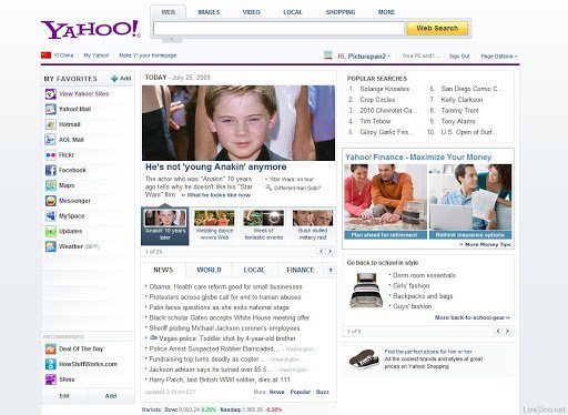 Site yahoo